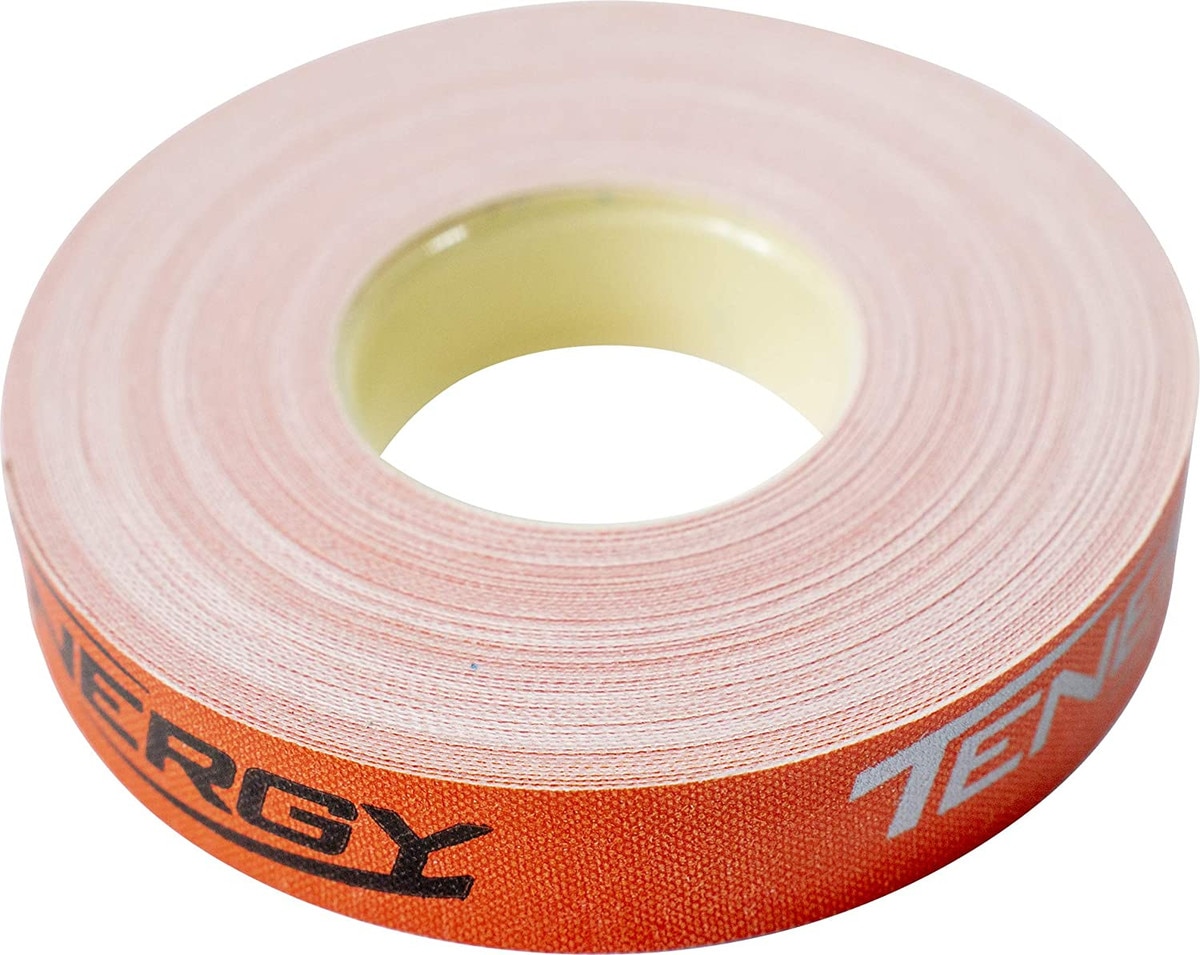 Side Tape Tenergy Orange 12mm: Top view of Roll